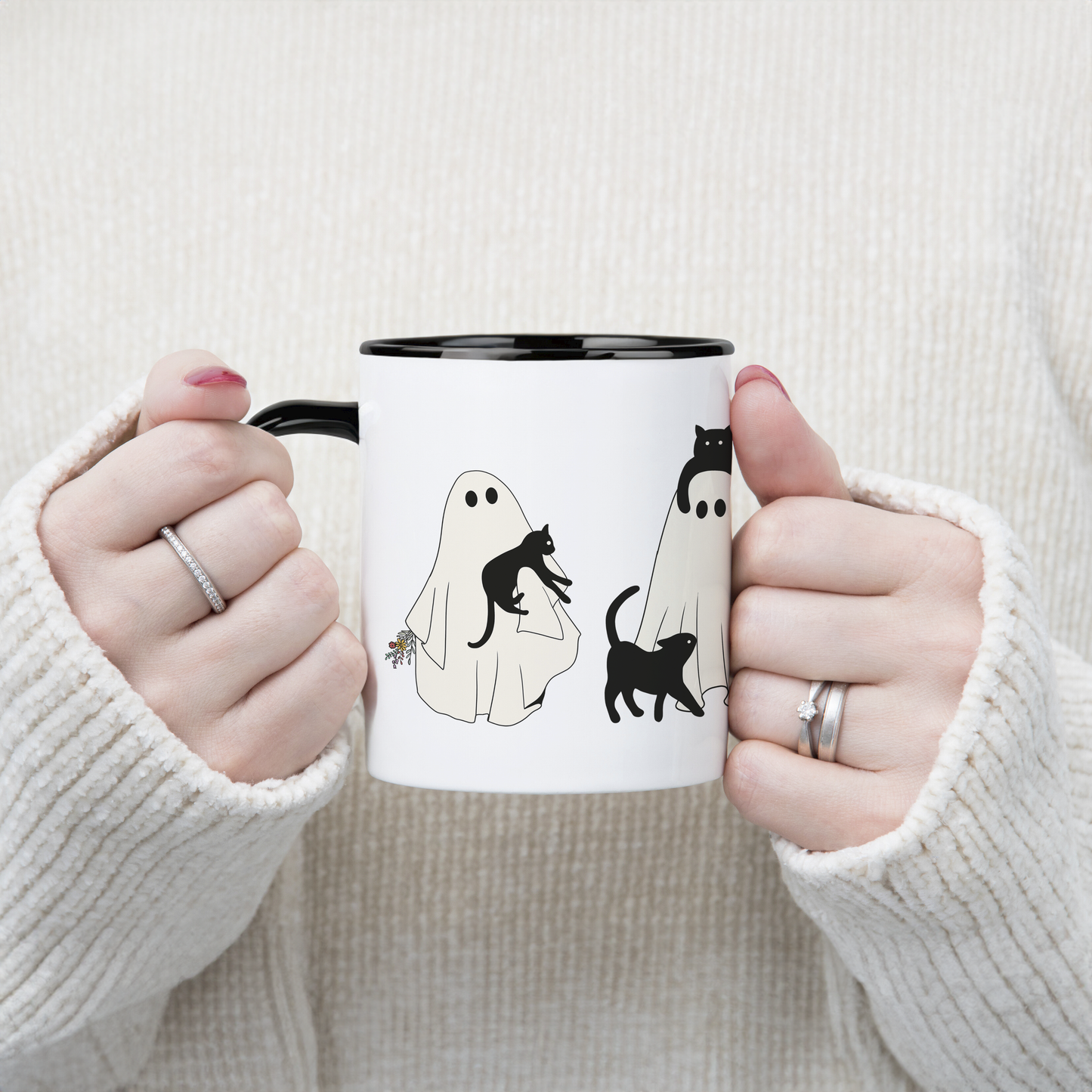 Ghosts & Cats Mug