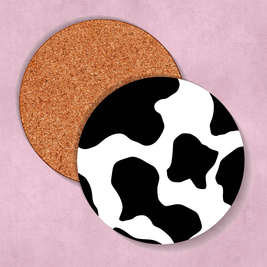 Cow Print Coaster