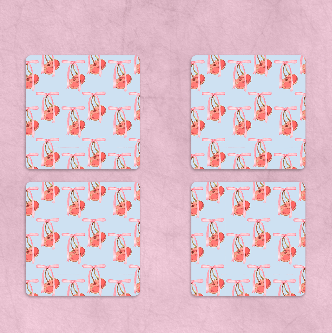 Coquette Cherries Coaster