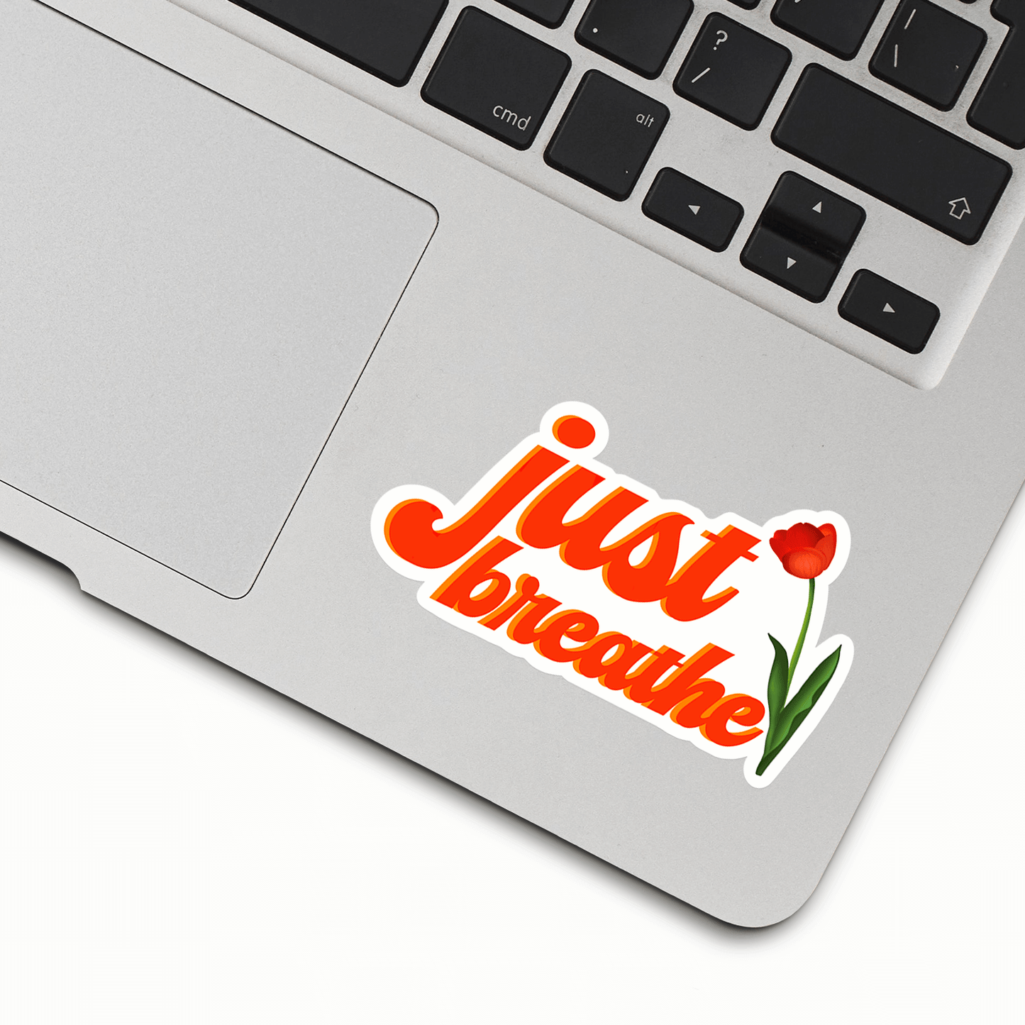 Just Breathe Sticker