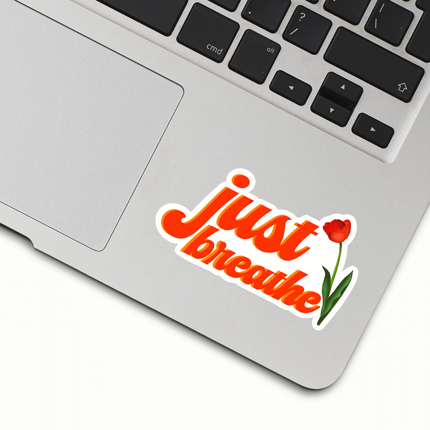 Just Breathe Sticker