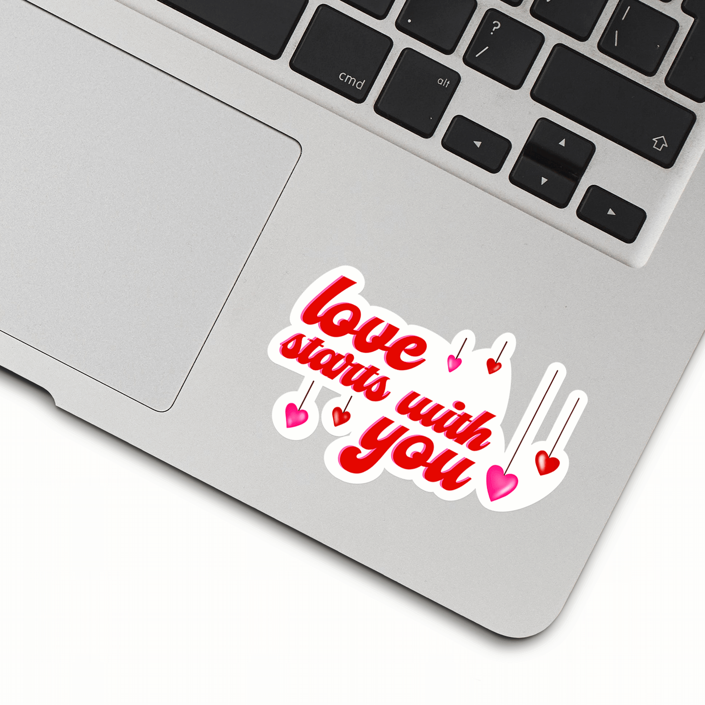 Love Starts With You Sticker