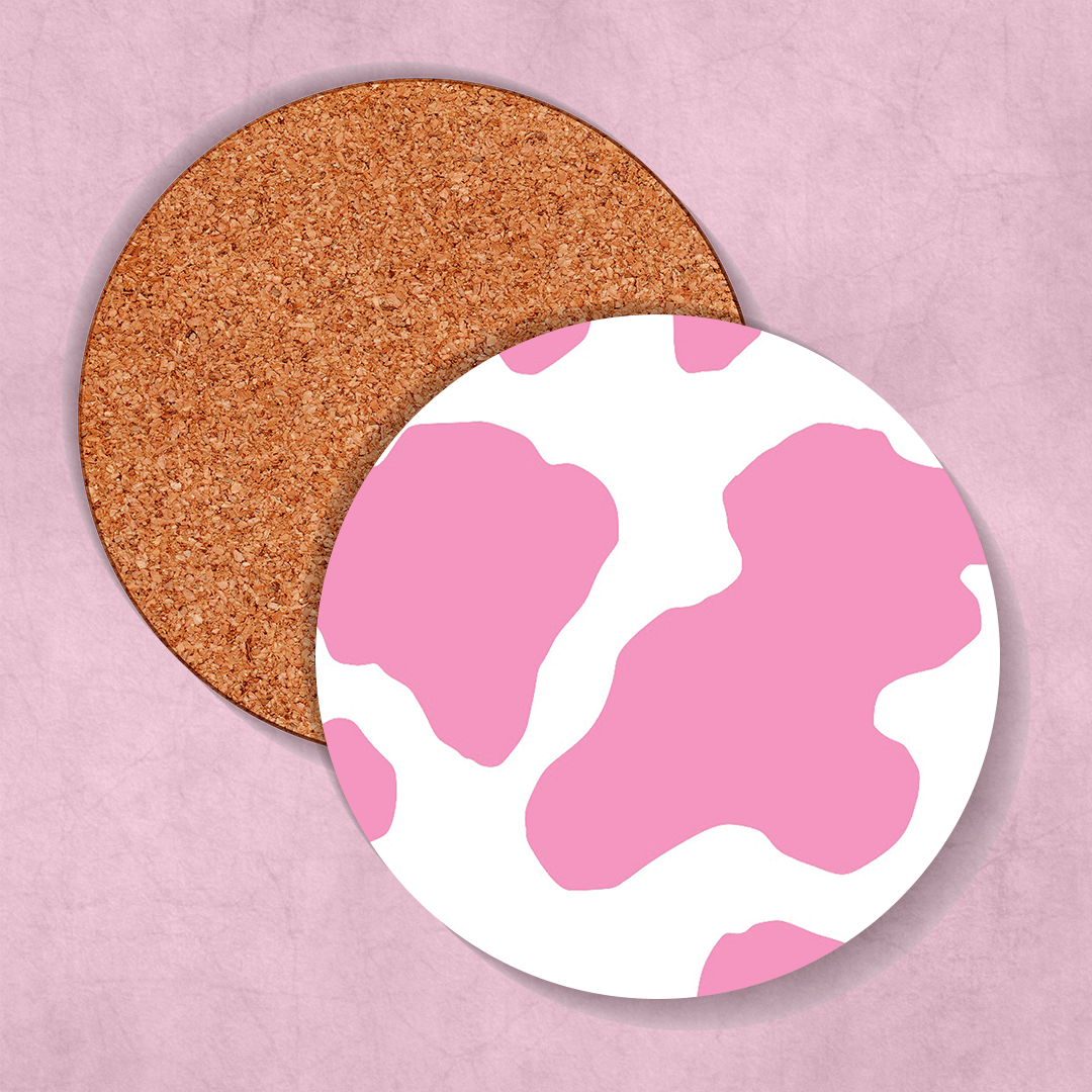 Cow Print Coaster