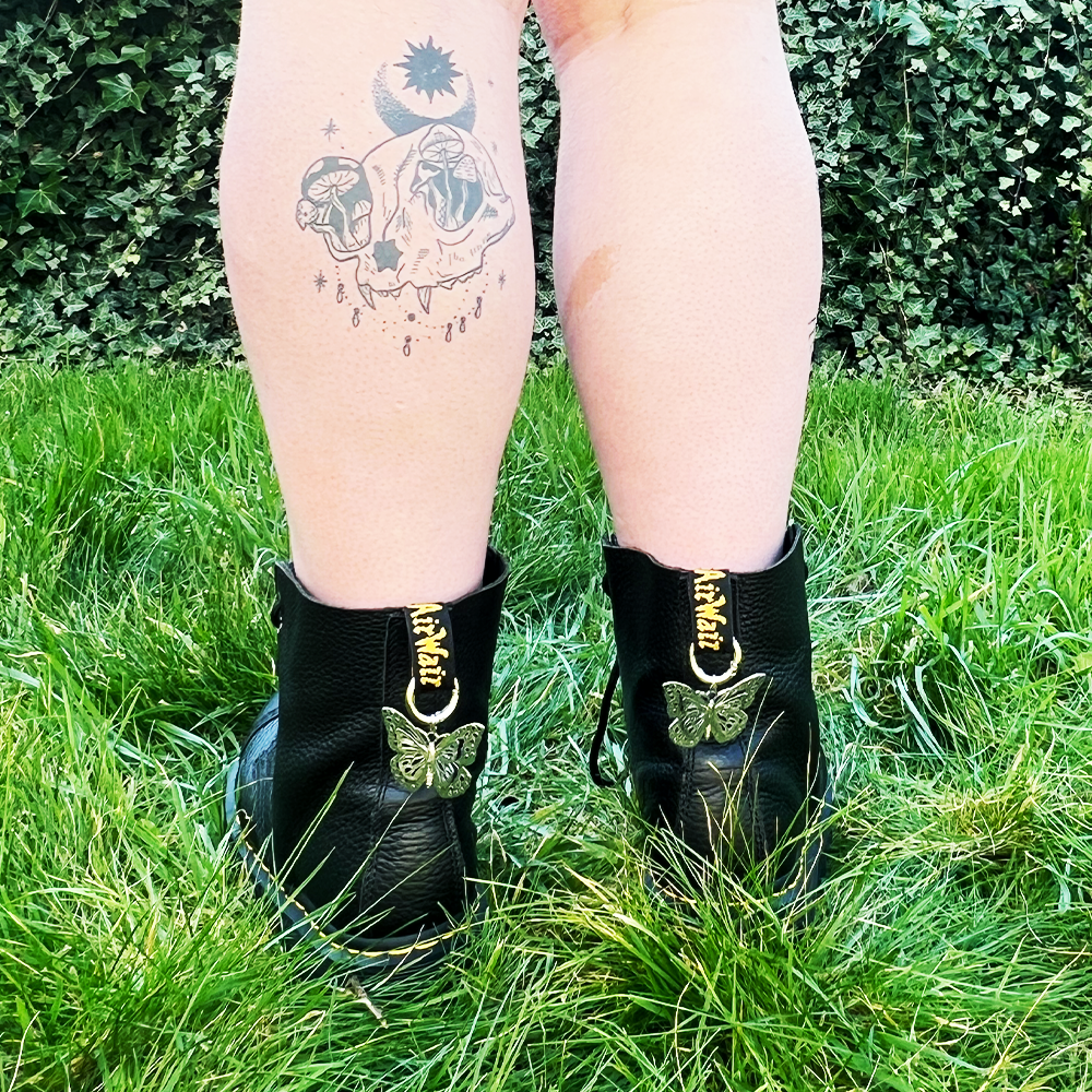 3D Butterfly Boot Charms