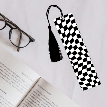 Abstract Checkerboard Bookmark