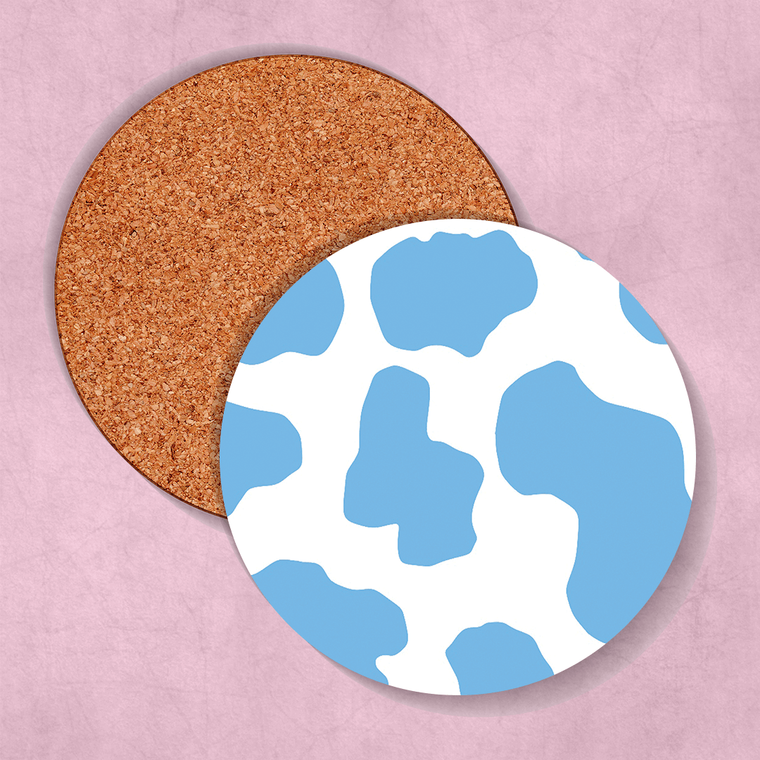 Cow Print Coaster