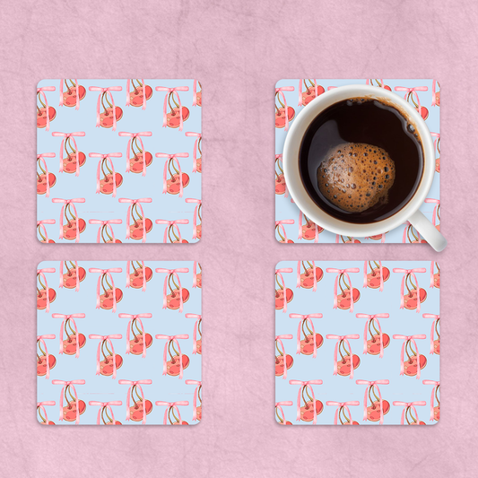 Coquette Cherries Coaster
