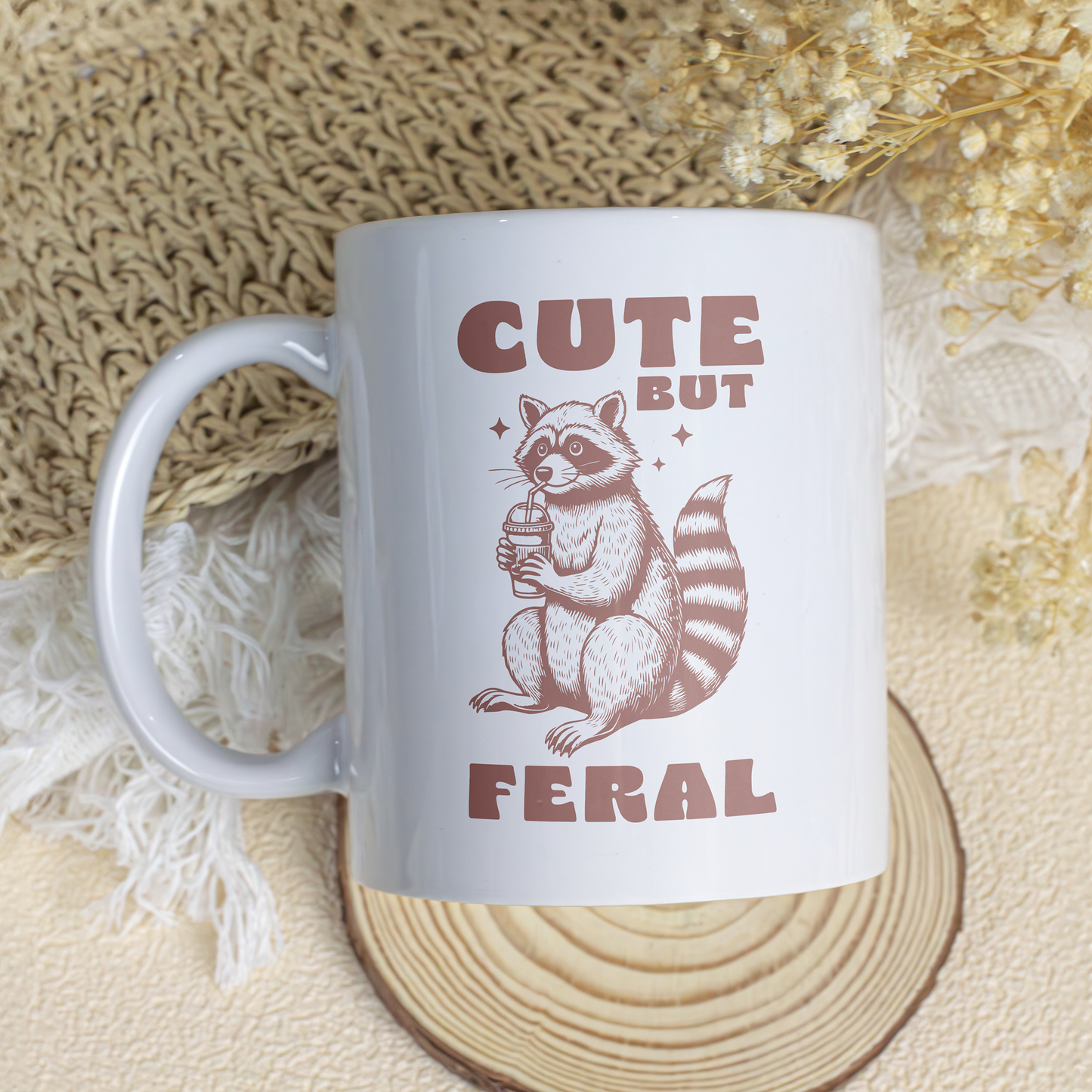 Cute But Feral Mug