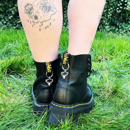 Deer Head Boot Charms