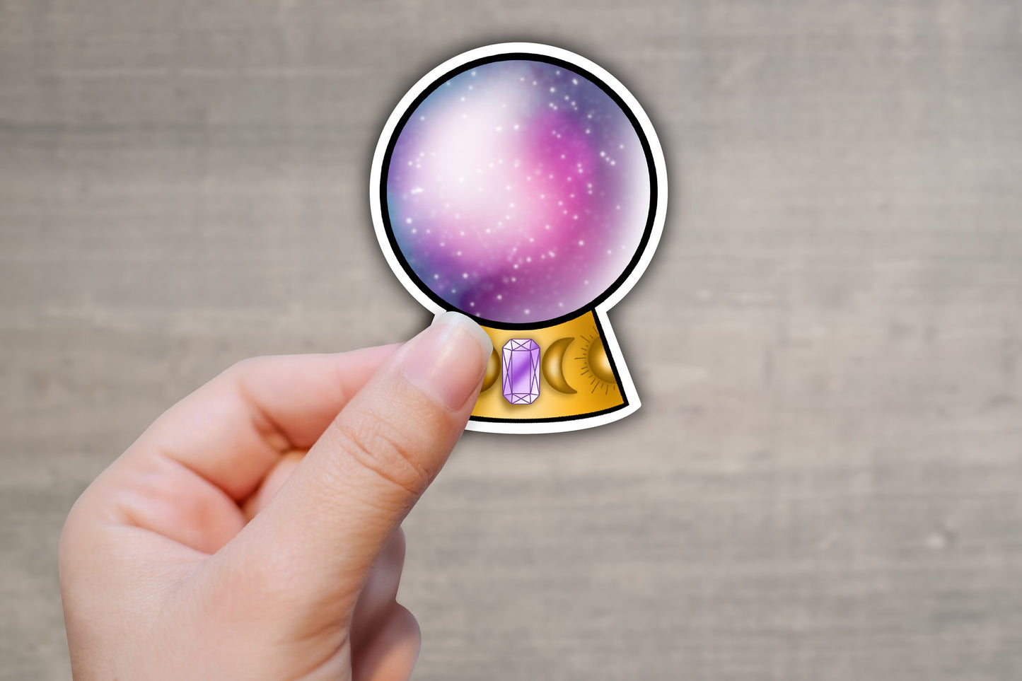 Crystal Ball Sticker