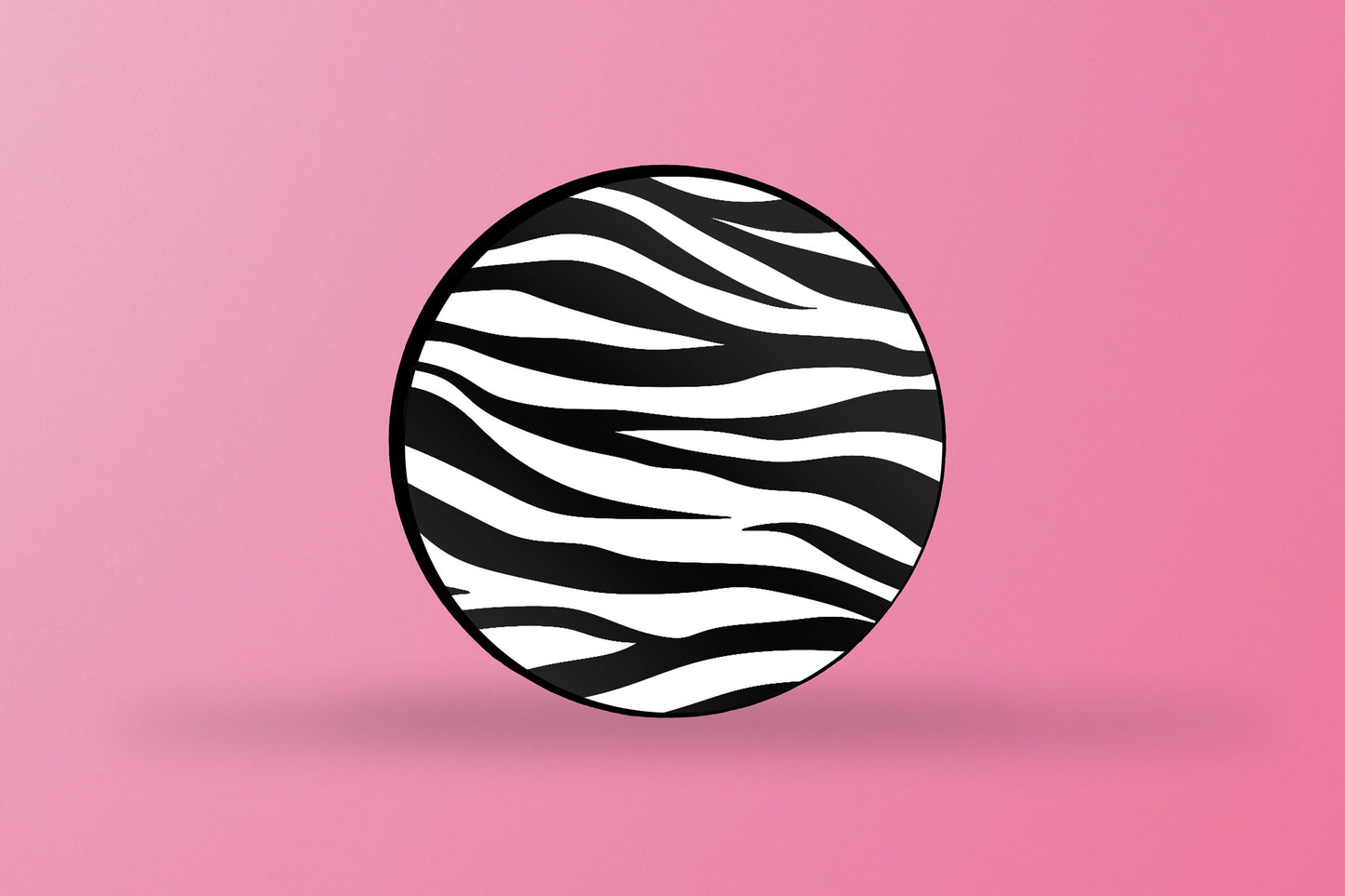 Zebra Print Phone Grip