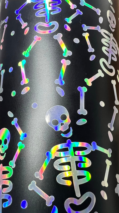 Holo Dancing Skeletons 24oz Tumbler