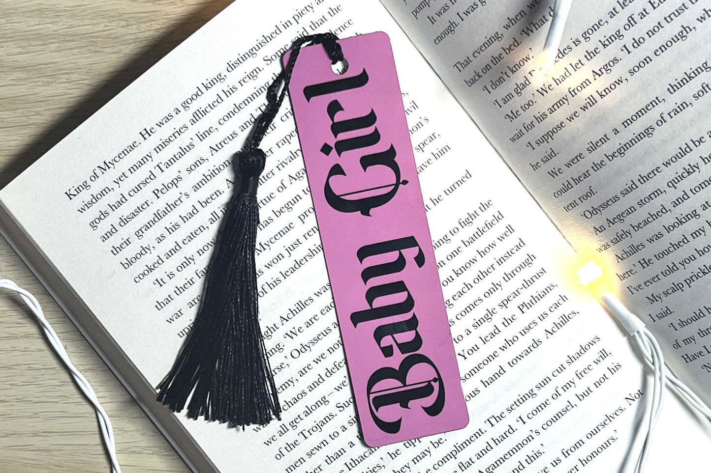 Baby Girl Bookmark