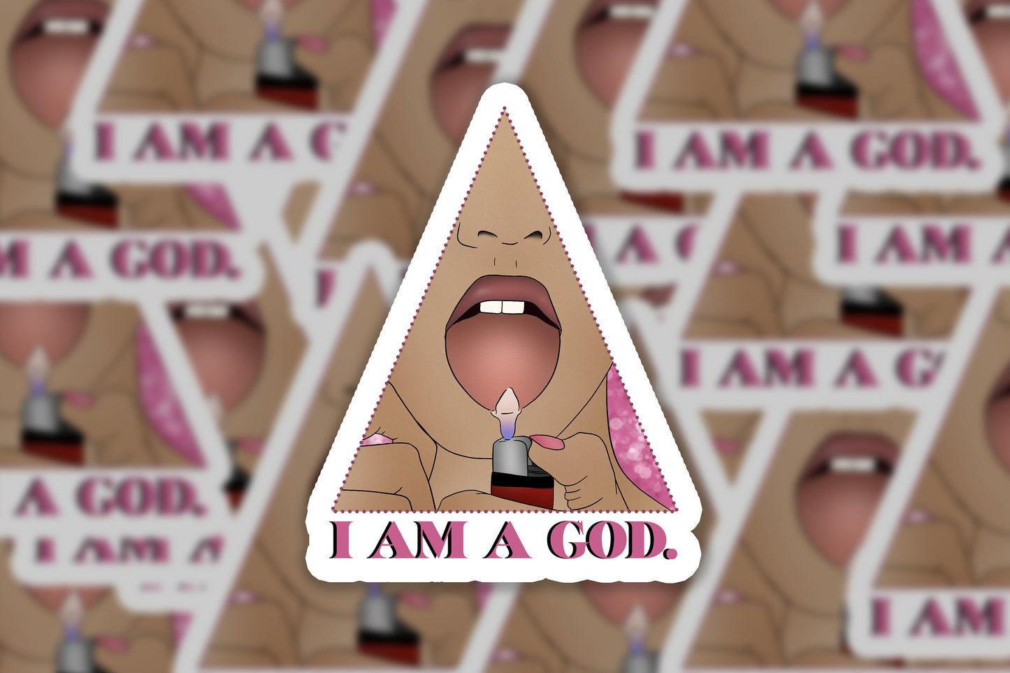 Jennifer's Body 'I Am A God' Sticker