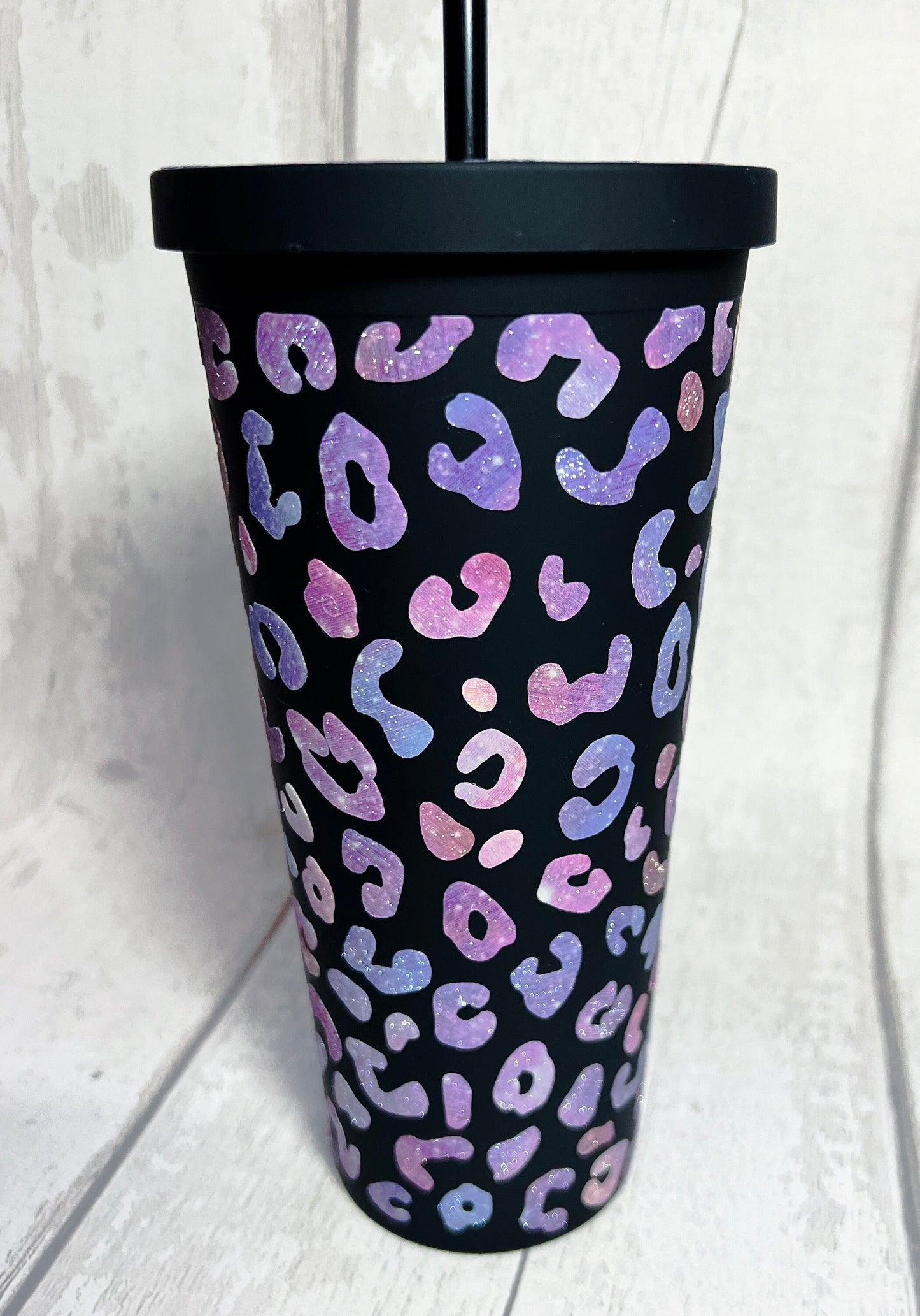 Nebula Leopard Print 24oz Tumbler