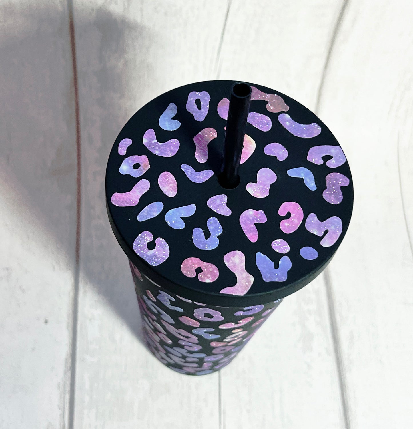 Nebula Leopard Print 24oz Tumbler