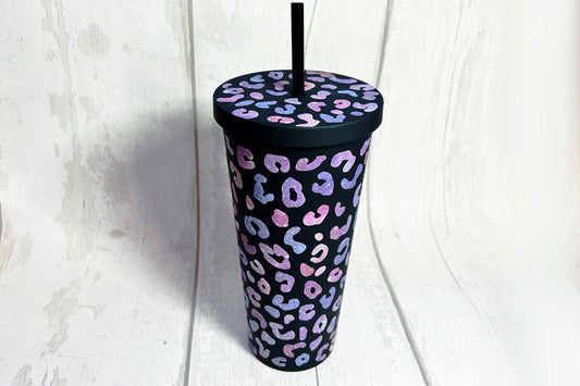 Nebula Leopard Print 24oz Tumbler