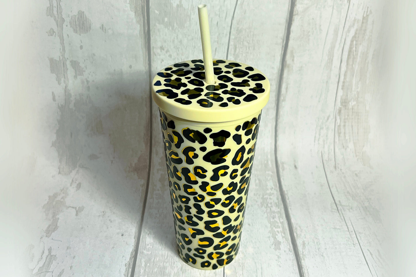 Leopard Print 24oz Double-Walled Tumbler