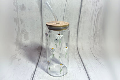 Breezy Daisy Libbey Can Glass