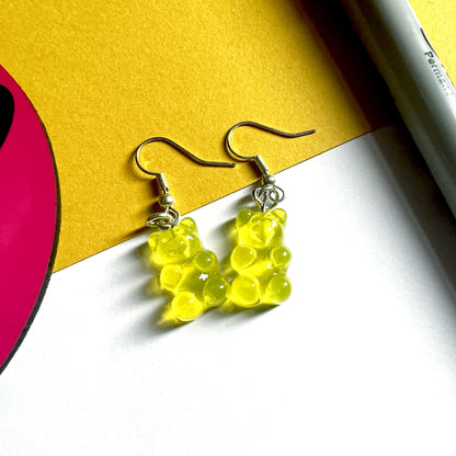 Gummy Bear Dangle Earrings