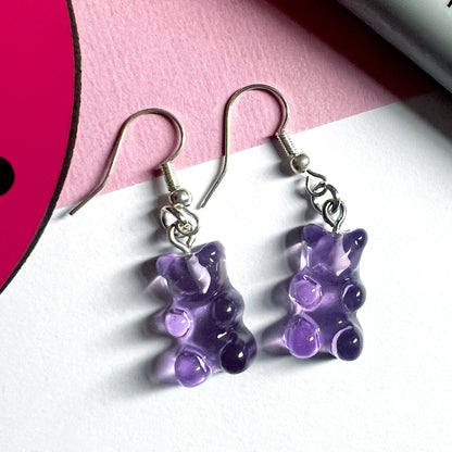 Gummy Bear Dangle Earrings