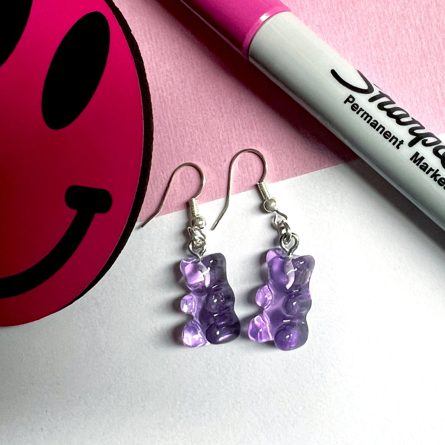 Gummy Bear Dangle Earrings