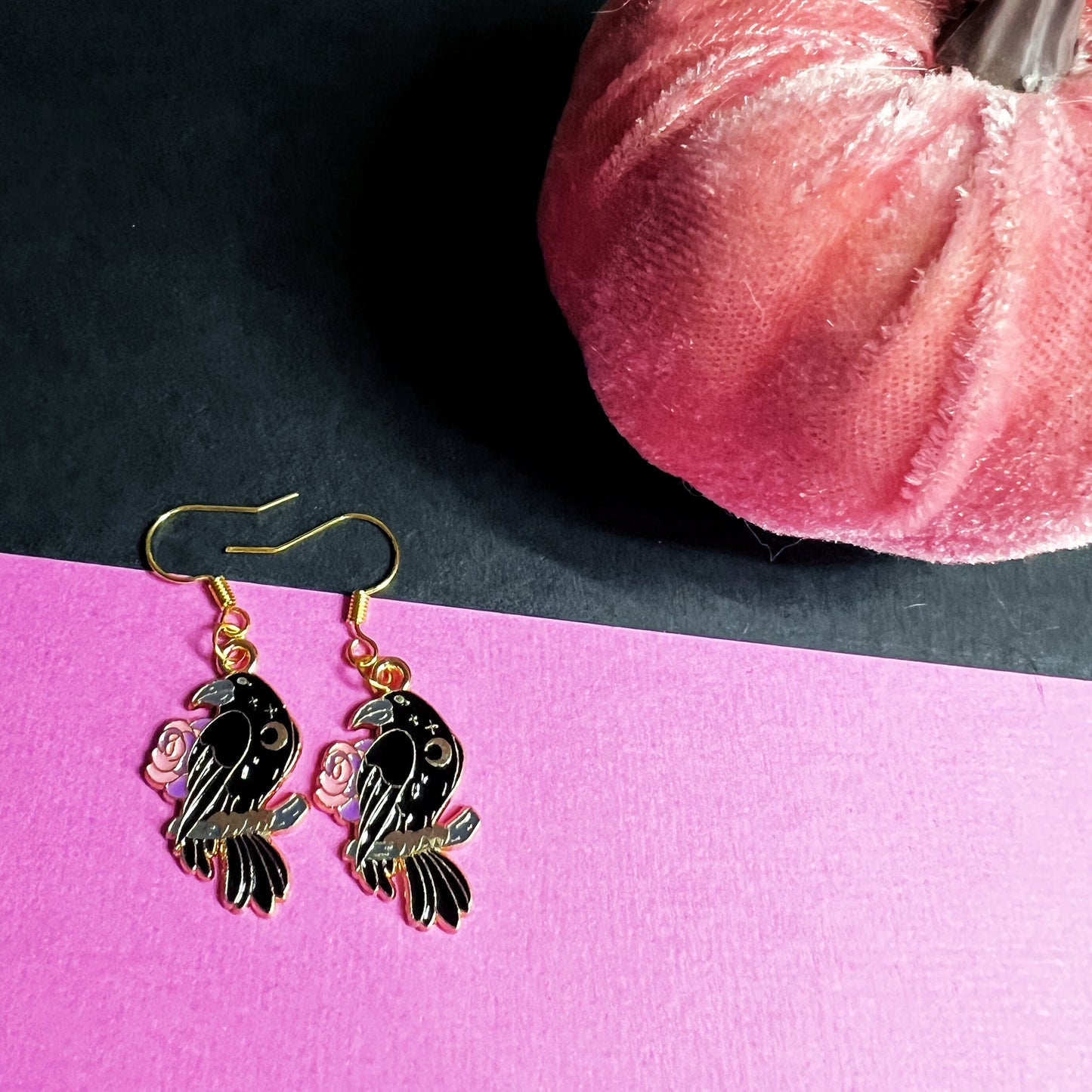 Raven Dangle Earrings