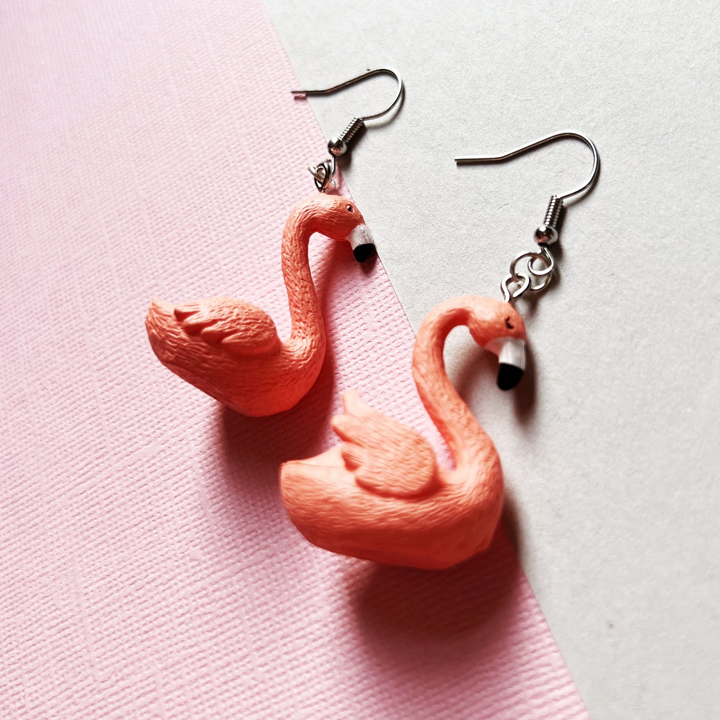 Flamingo Dangle Earrings