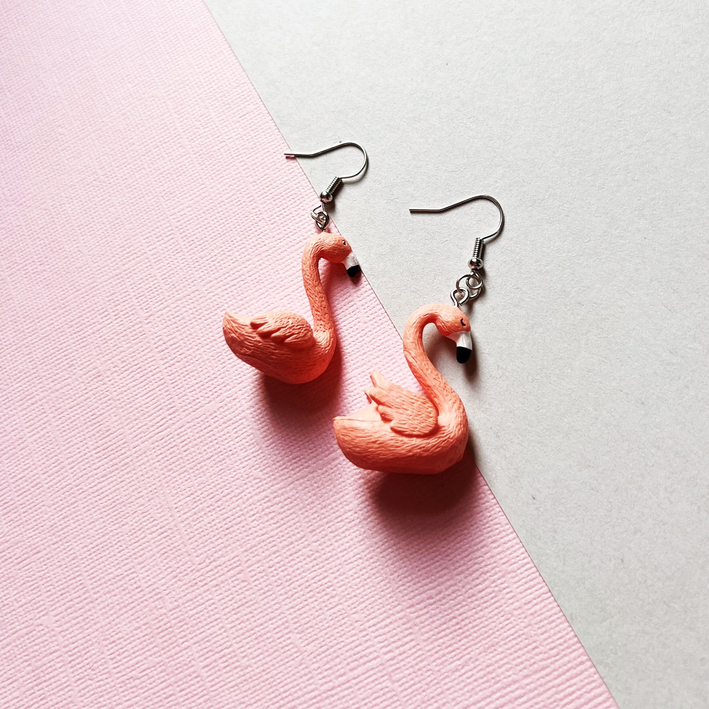 Flamingo Dangle Earrings