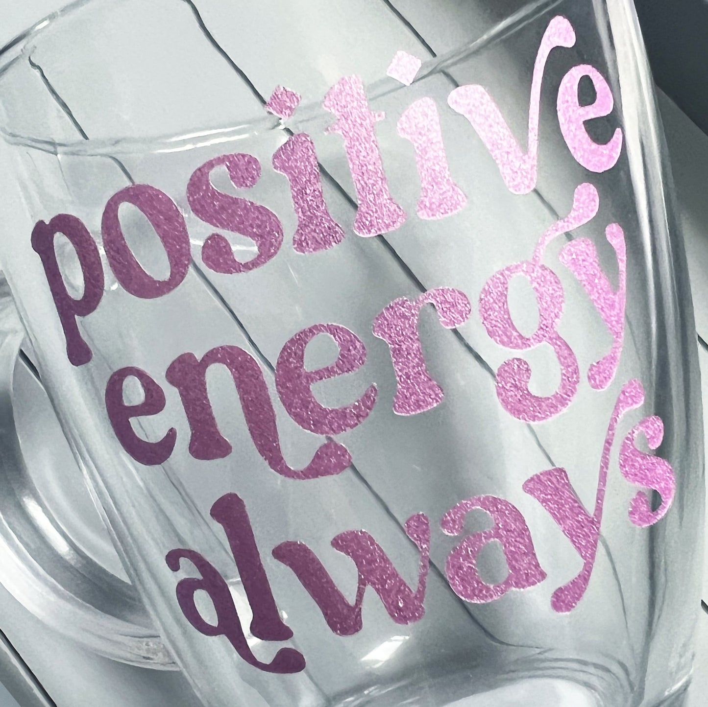 Positive Energy Only Glass Mug