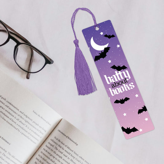 Batty About Books Bookmark