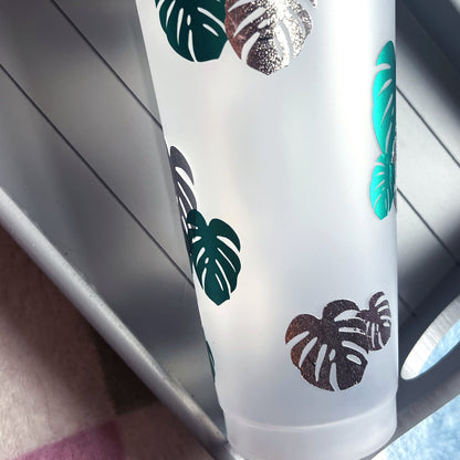 Monstera Leaf 24oz Tumbler