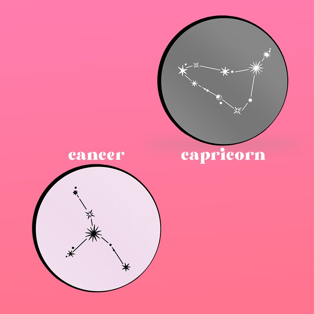 Zodiac Sign Constellation Phone Grip