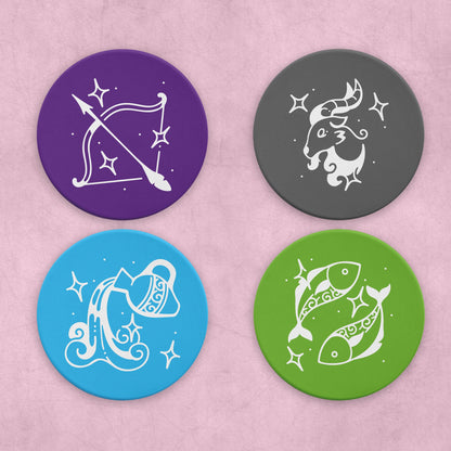 Zodiac Sign Animal Coaster