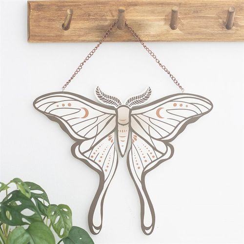 Luna Moth Hanging Plaque