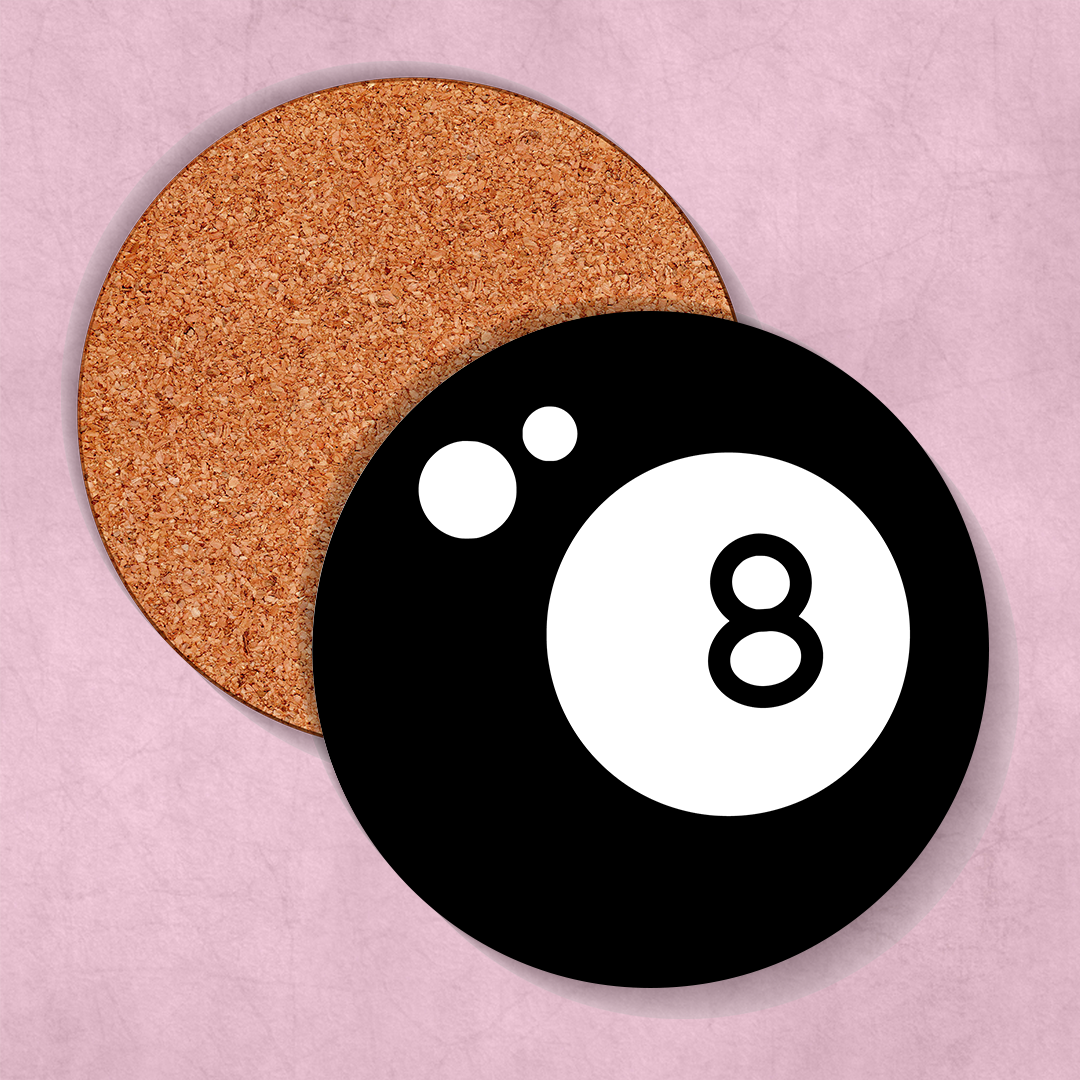 Magic 8 Ball Coaster