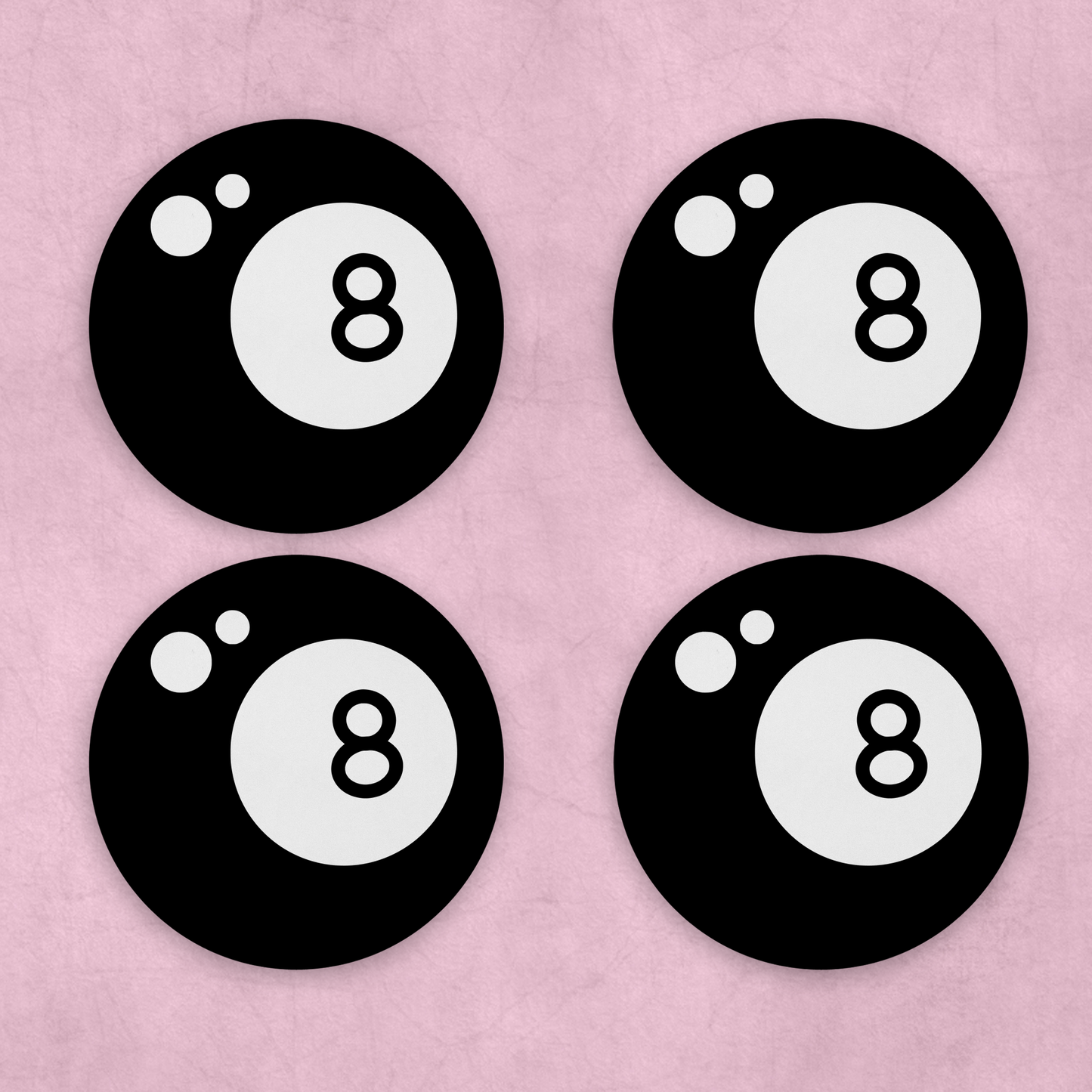 Magic 8 Ball Coaster