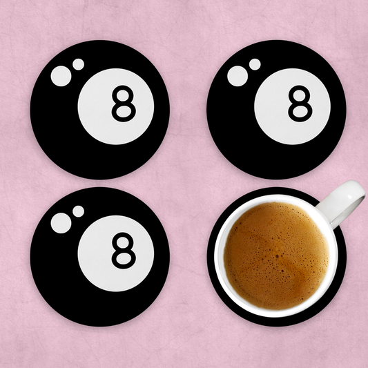 Magic 8 Ball Coaster