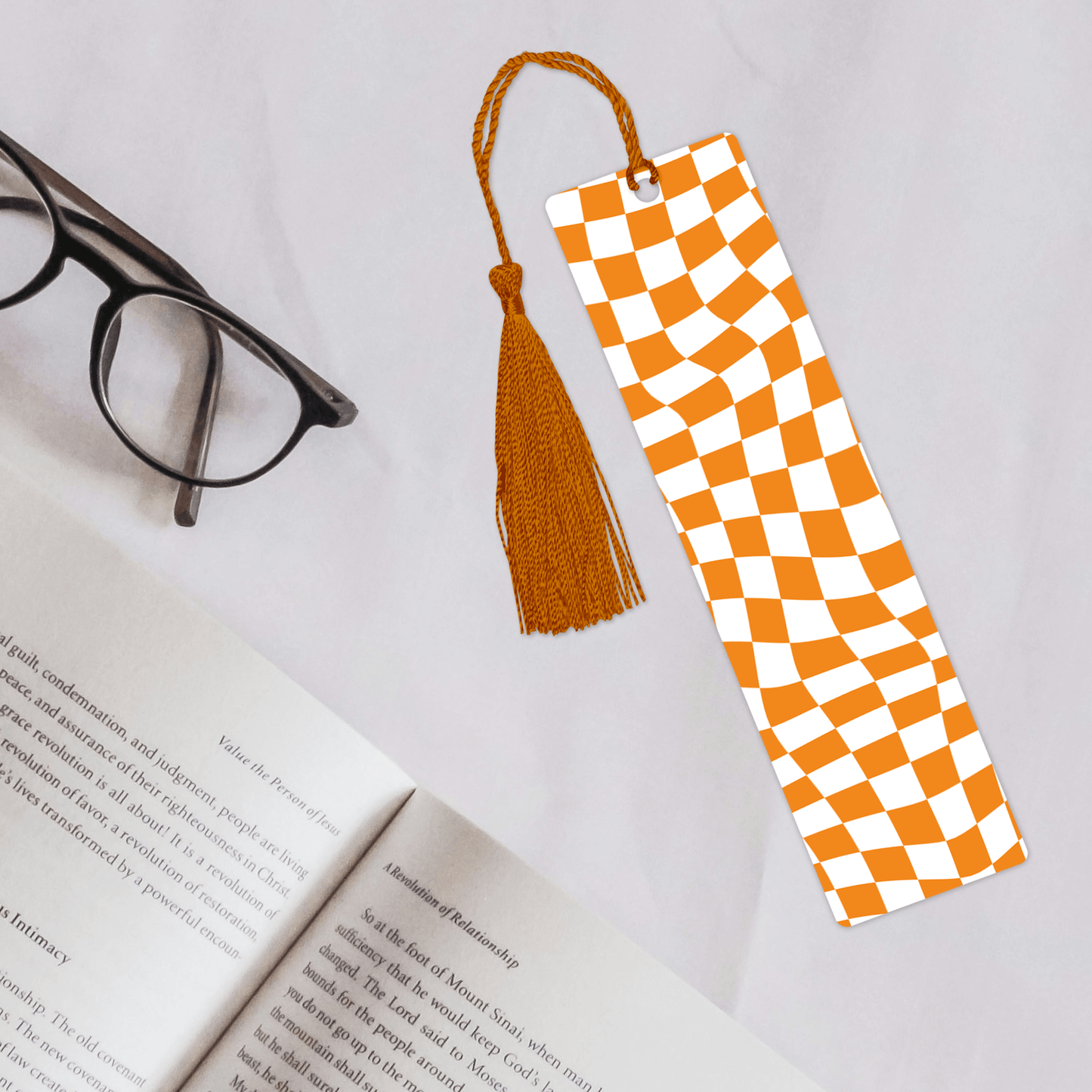 Abstract Checkerboard Bookmark