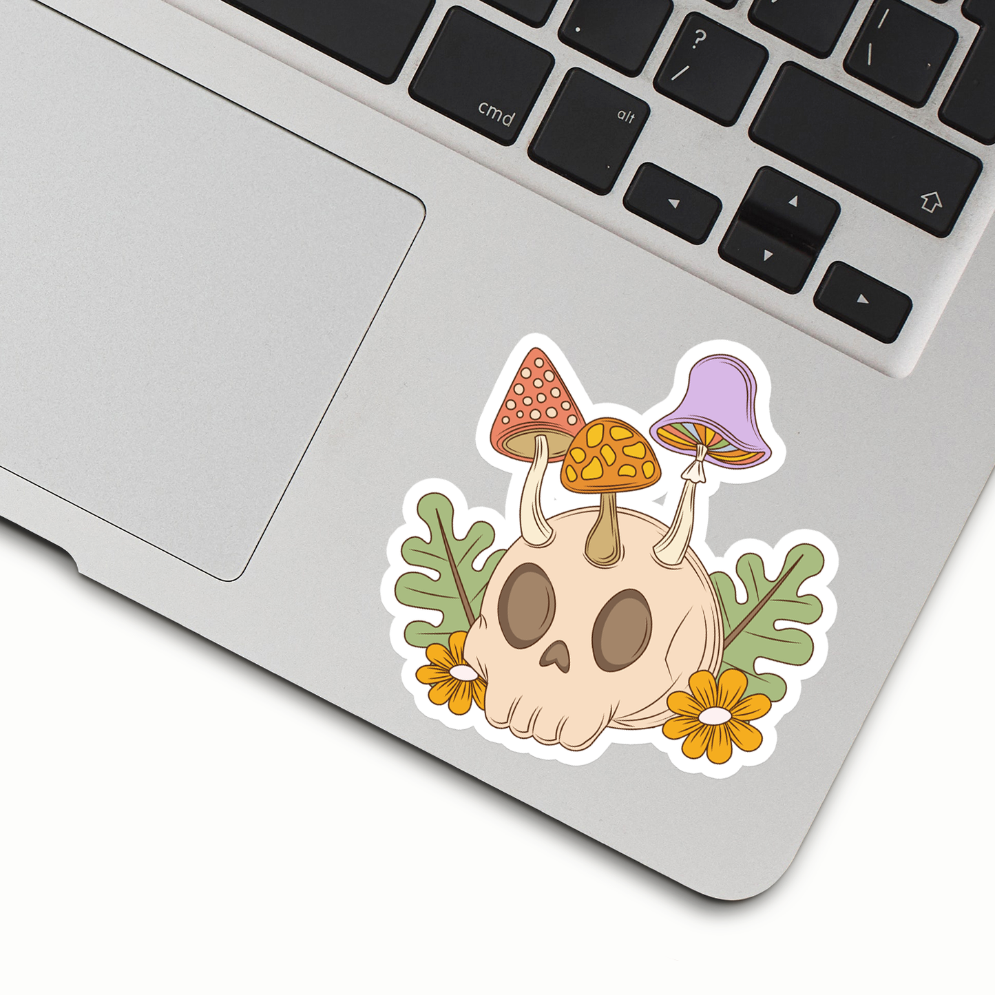 Forest Skull Sticker