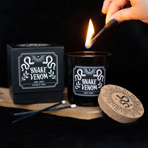 Snake Venom Jar Candle