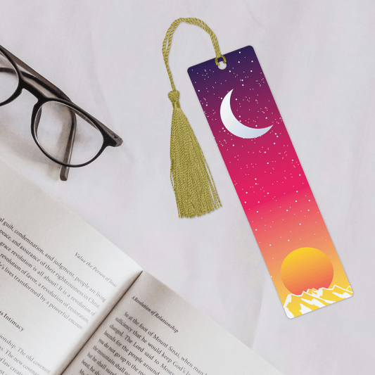 Sunset Landscape Bookmark