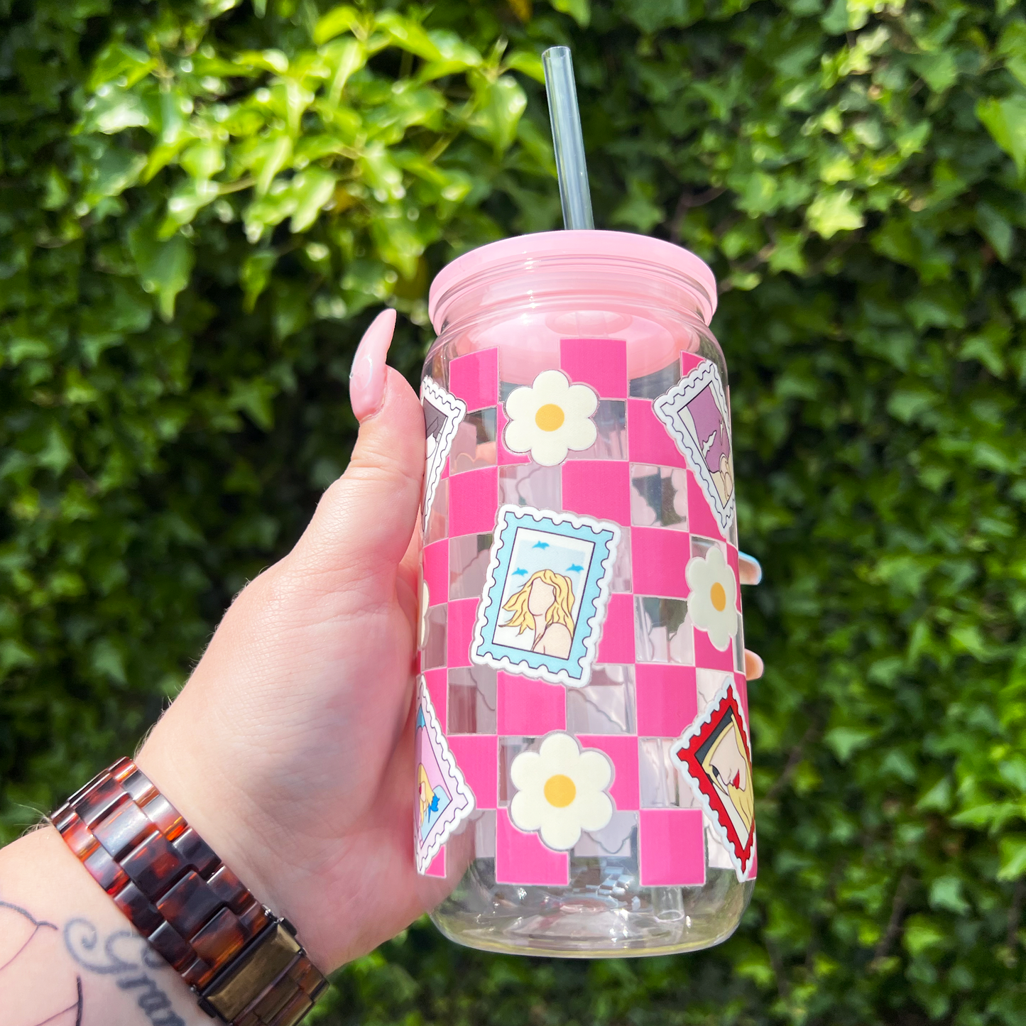 Taylor Swift Eras Can Glass