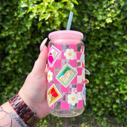 Taylor Swift Eras Can Glass