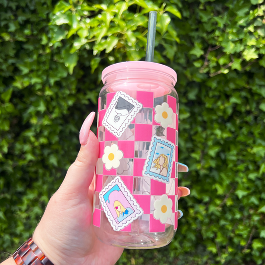 Taylor Swift Eras Can Glass