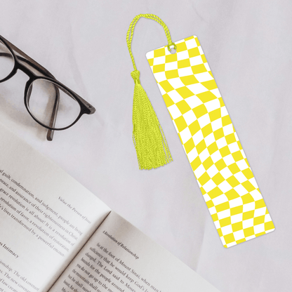 Abstract Checkerboard Bookmark