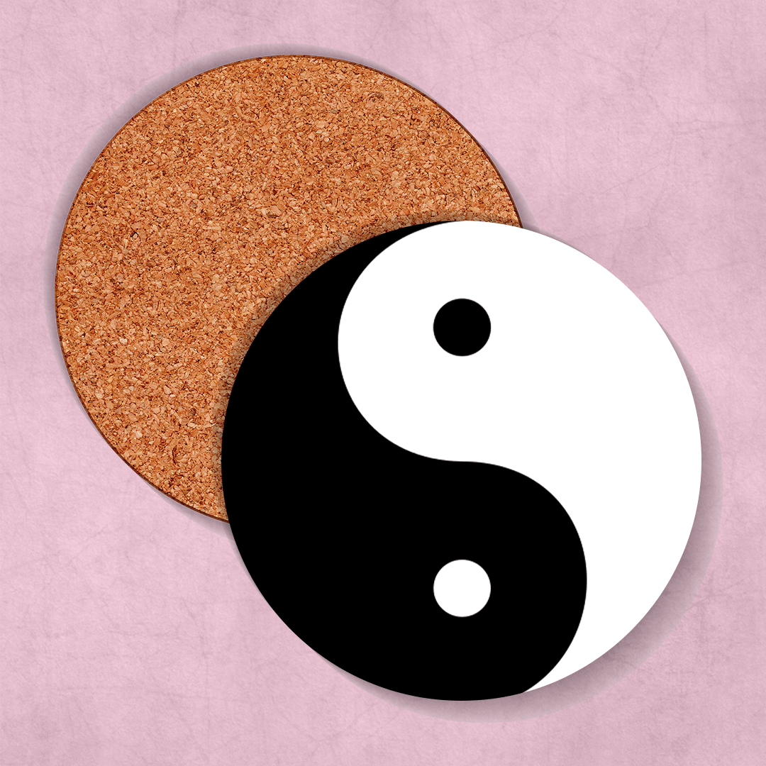 Yin Yang Coaster